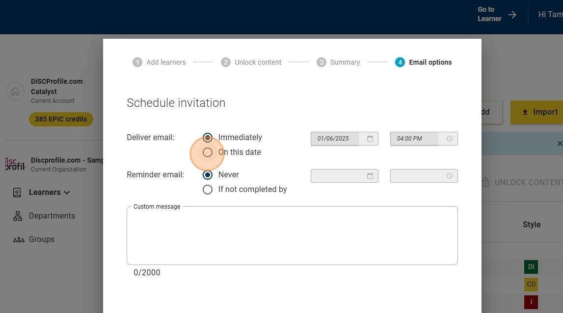 Catalyst help: Assigning access codes one by one